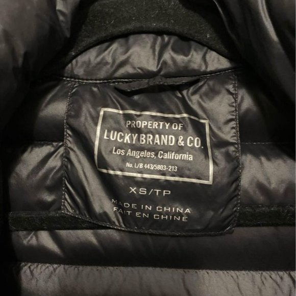 Lucky brand puffer full length parka down filled coat - Picture 6 of 9